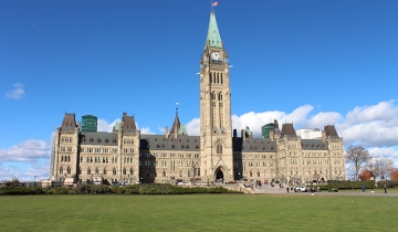 Parliament in Ottawa, Canada